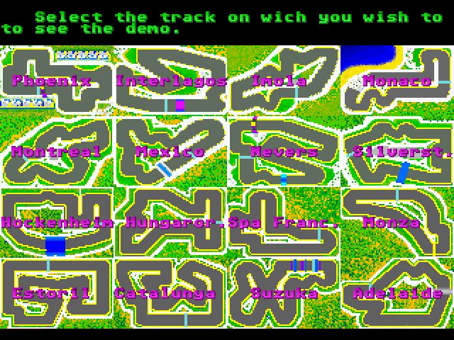 Mini F1 [Falcon030] atari screenshot